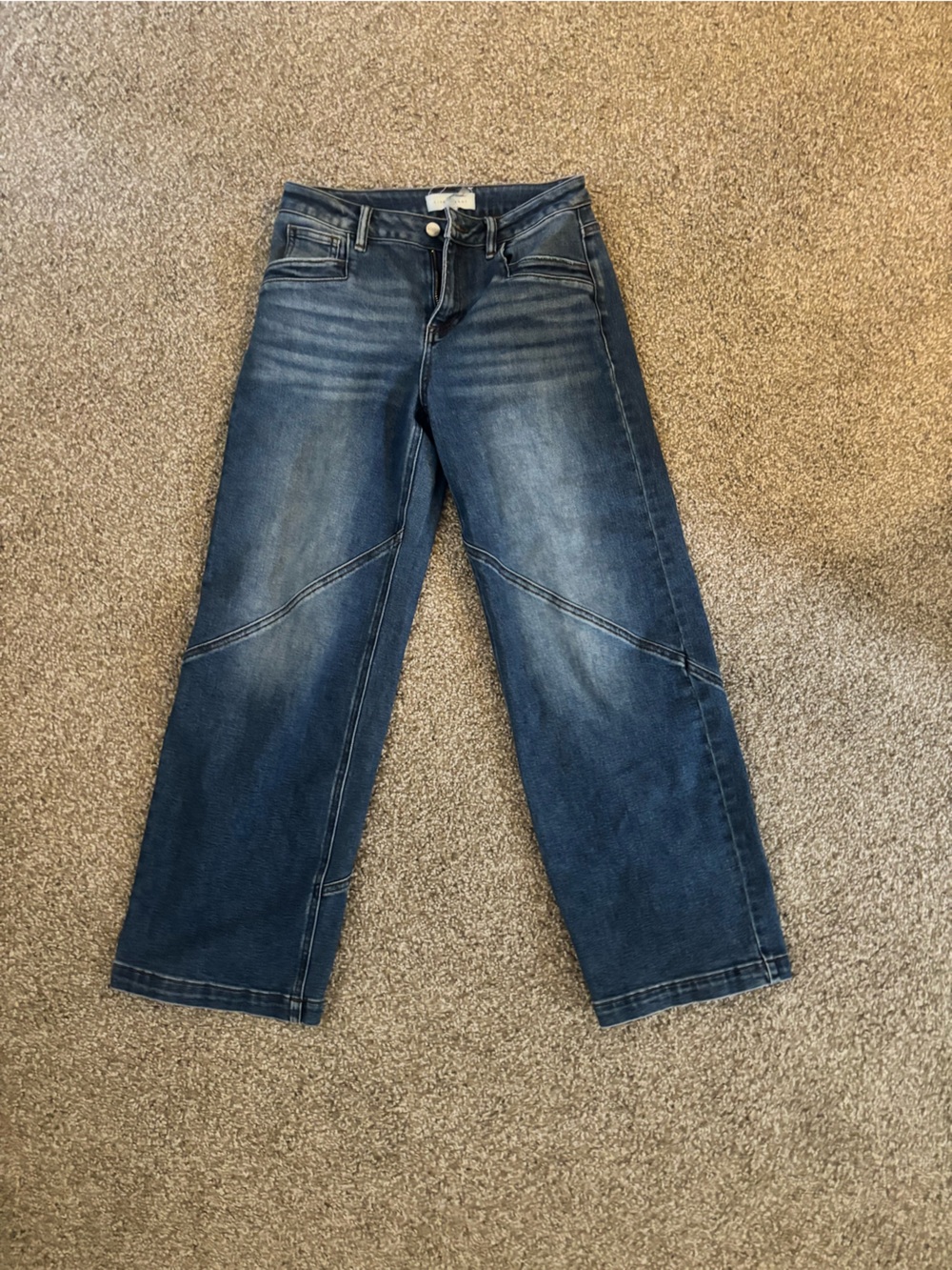 Women’s Dark Blue Slim Fit Jeans- RISEN Jeans